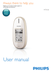 Philips MT3120 User's Manual