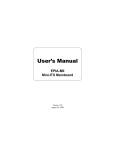 Philips Mini-ITX Mainboard EPIA-MII User's Manual