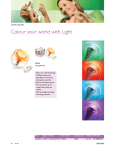 Philips Living Color Light User's Manual