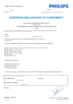 Philips HX9352/04 Declaration of Conformity