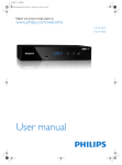 Philips HDTP 8530 User's Manual