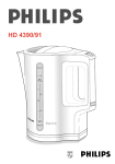 Philips HD 4390/91 User's Manual