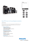 Philips FWM593X User's Manual