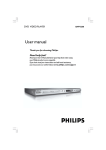 Philips DVP5100 User's Manual