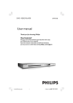 Philips DVP5100/02 User's Manual