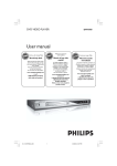 Philips DVP3500 User's Manual