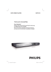 Philips DVP3120/75 User's Manual