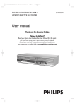 Philips DVP3050V User's Manual