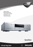 Philips DVDR980 User's Manual