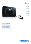 Philips SA5285BT User's Manual