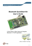 Philips Bluetooth QuickStart Kit User's Manual