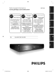 Philips BDP7200 User's Manual