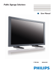 Philips BDL4635E User's Manual