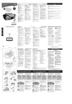 Philips AZ2055 User's Manual