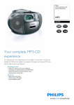 Philips AZ1309 User's Manual