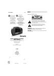 Philips AJ3540s User's Manual