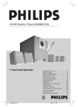 Philips 600/MMS 506 User's Manual