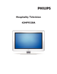 Philips 42HF9320A User's Manual