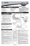 Philips 3139 125 33021 User's Manual