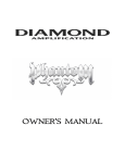 Phantom Tech Guitar Amplifier User's Manual
