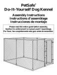 Petsafe Dog Kennel User's Manual