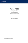 Perle Systems PERLE P850 User's Manual