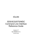 Perle Systems IOLAN MDC User's Manual