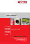 Pentax R-315EX(NX) User's Manual