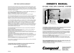 Pentair CP-2000 User's Manual