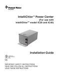Pentair C40 User's Manual