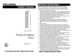 Pelonis HC-0113 User's Manual