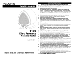 Pelonis HC-350 User's Manual