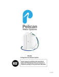 Pelican International Water Dispenser PRO-RO User's Manual