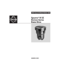 Pelco Spectra IV SE Horizon Series Dome Drive IV SE User's Manual