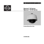 Pelco Security Camera IV SE SERIES User's Manual