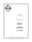 Pelco DD5L User's Manual