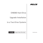 Pelco pelco dx8000 User's Manual