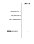 Pelco DVR DX9200HDDI User's Manual