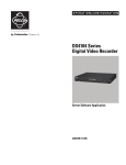 Pelco DVR C4631M User's Manual