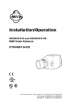 Pelco CC3551H-2 User's Manual