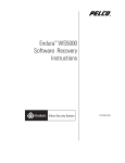 Pelco ENDURA WS5000 User's Manual