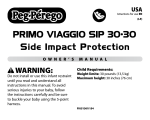 Peg Perego Primo Viaggio SIP 30-30 User's Manual