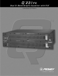 Peavey 231F User's Manual