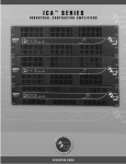 Peavey ICA 600 User's Manual