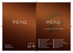 PEAQ PHP500AE User's Manual