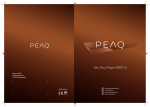 PEAQ PBR110 User's Manual