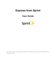 PCD Express (Sprint) User Guide