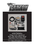 Paxton Automotive Fan 4PFX020-080 User's Manual