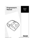 Paxar 9430RX User's Manual