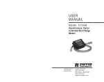 Patton electronic MODEL 1012AR User's Manual